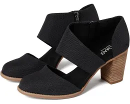 Босоножки Milan на устойчивом каблуке с боковой молнией