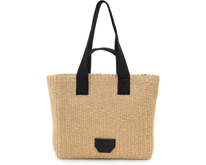 Сумка-тоут AllSaints Izzy Paper East/West из плетеного материала с двумя ручками