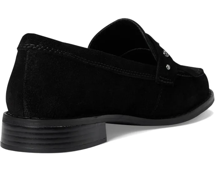 Лоферы Clarks Hana из мягкой замши с бахромой и декоративными шпильками