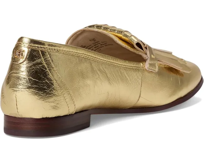 Лоферы Sam Edelman Liz из состаренной кожи с килти и металлической пряжкой