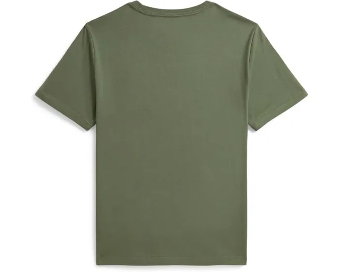 Хлопковая футболка Madras Logo Big Kid от Polo Ralph Lauren