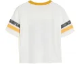 Футболка NFL Pittsburgh Steelers с полосатым ярмом Junk Food Clothing Kids