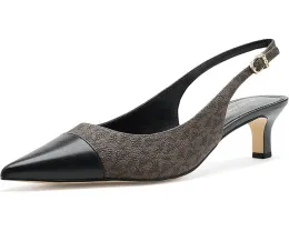 Туфли MICHAEL Michael Kors Amara Toe Cap Sling Pumps с мыском и киттеном