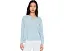 Organic Handkerchief Linen Split Neck Top