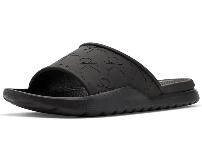 Сланцы Calvin Klein Meiiny с логотипом CK и открытым носком