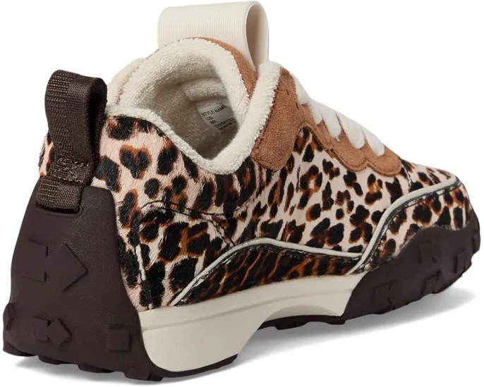 Кроссовки Kate Spade New York K As In Kate Downtown из леопардовой велюровой кожи