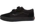 Детские кроссовки Vans Old Skool V на липучках с платформой и усиленным носком