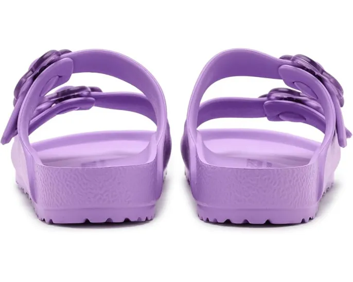 Детские сандалии Birkenstock Kids Arizona Eva Essentials с цветочной пряжкой из легкого материала EVA