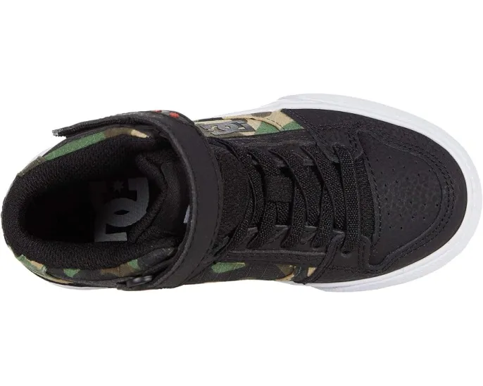 Кроссовки DC Kids Pure High-Top EV с вулканизированной подошвой для скейтбординга