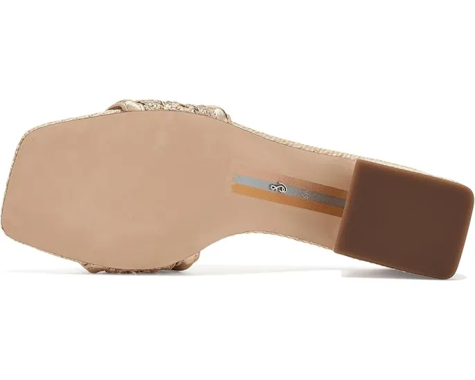 Сандалии Sam Edelman Waylon Weave с плетеным узором и квадратным каблуком