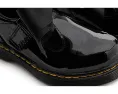 Детские туфли Dr. Martens Polley II Bow YS с бантом и застежкой на липучке