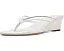 Босоножки-танкетки Clea Wedge Veronica Beard из кожи с перепончатым ремешком