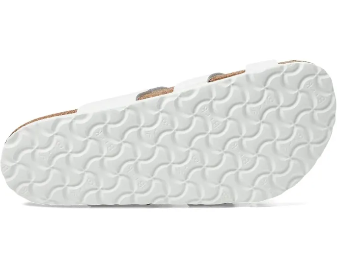 Сандалии Birkenstock Franca из кожи с перекрестными ремешками и пробковой стелькой