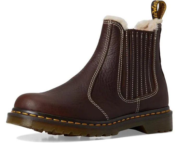Dr. Martens 2976 Leonore II зимние ботинки Chelsea с мехом