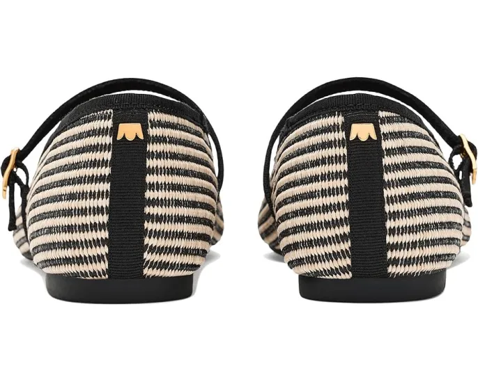 Туфли-лодочки Birdies Hummingbird Mary Jane Two-tone Raffia с квадратным носком