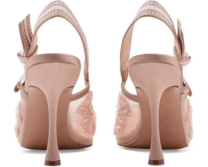 Туфли Bri от Steve Madden на шпильке с ажурными вставками и ремешком на щиколотке