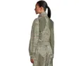 Куртка Trackjacket Printed с крокодиловым принтом и высоким воротом от adidas by Stella McCartney