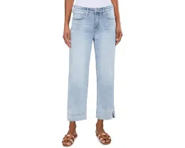 Джинсы Liverpool Kennedy Mid Rise Crop Straight с разрезом