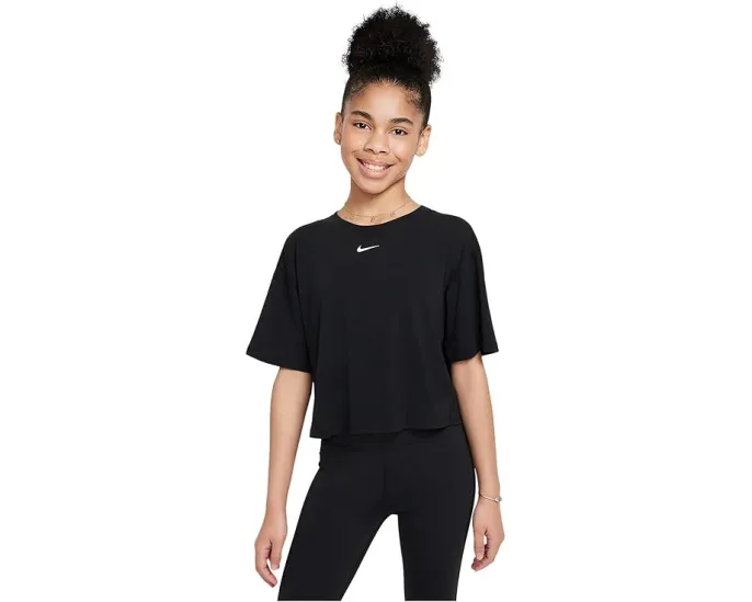 Футболка Nike Kids One Relaxed Dri-FIT с коротким рукавом и свободным кроем