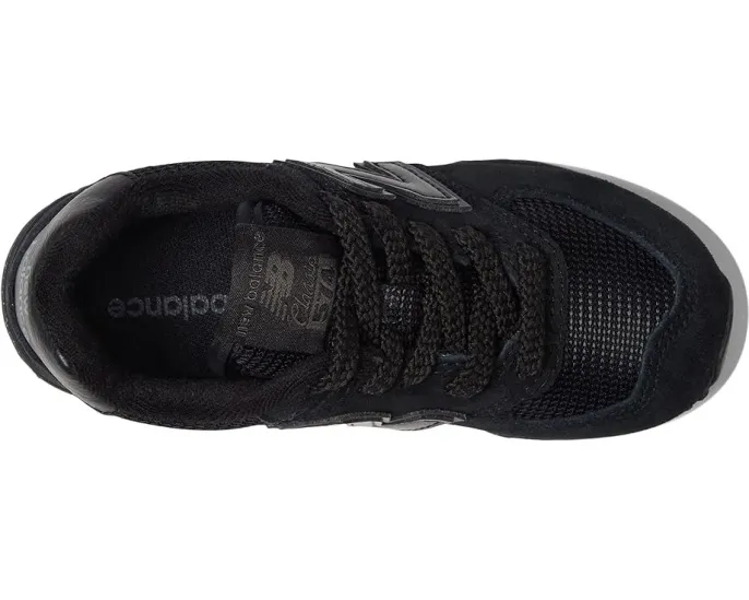 New Balance 574 Core детские кроссовки с верхом из замши и сетки