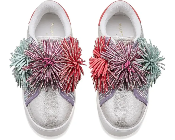 Детские кеды Kurt Geiger London Laney Fringe с бахромой на липучке