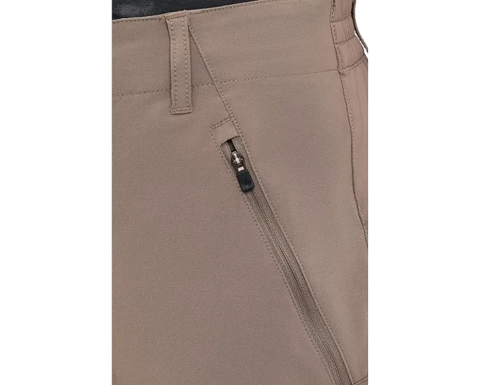 Брюки Fjällräven Abisko Trail Stretch с эластичной тканью и карманами на молнии