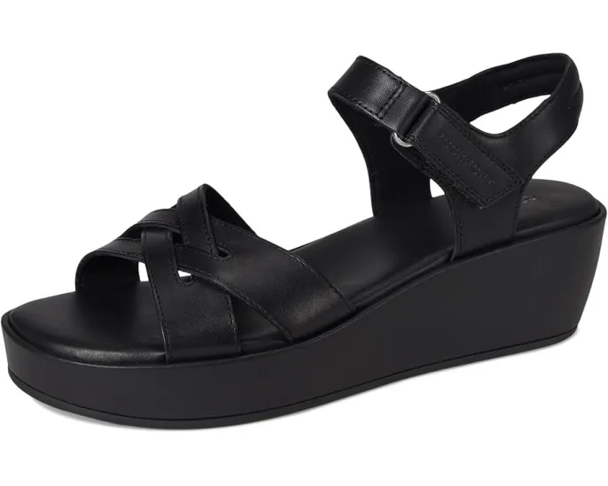 Сандалии-танкетки Rockport Amira с перекрестными ремешками и технологией truTECH