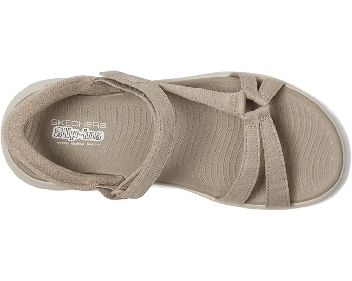 Сандалии Skechers GO WALK Flex Illuminate с технологией Hands Free Slip-Ins