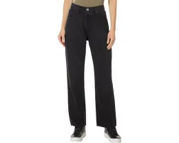 Джинсы Paige Sawyer с потертостями и застежкой на пуговицах под планку