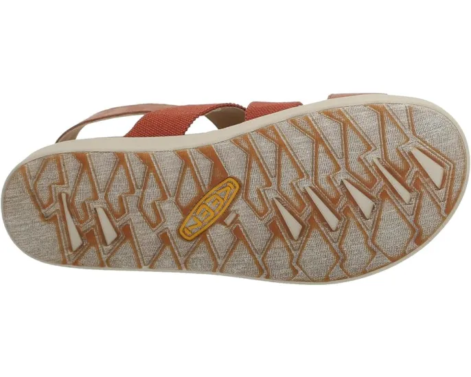 Босоножки KEEN Elle Crisscross на платформе с переплетением и застежкой-пряжкой