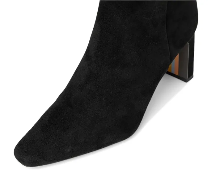 Ботильоны Saige Sam Edelman с архитектурным каблуком и застежкой-молнией