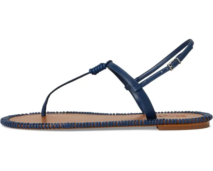 Босоножки Schutz Elsha Sewing с миндалевидным носком и плоским каблуком