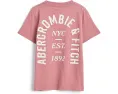 Футболка abercrombie kids с логотипом NYC Est 1892 Logo Tee