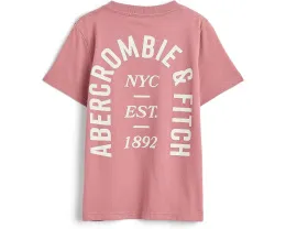 Футболка abercrombie kids с логотипом NYC Est 1892 Logo Tee