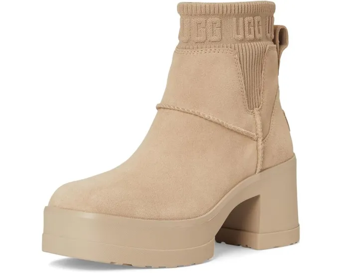UGG Moxy Chelsea с квадратным носком на платформе высотой 2 дюйма (5.08 см)