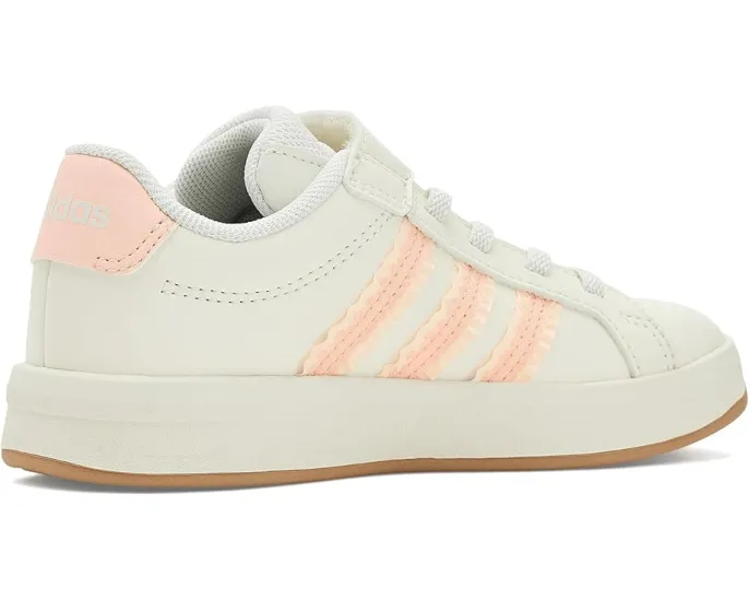 Кроссовки Adidas Grand Court 3.0 Elastic Lace Shoes на эластичных шнурках