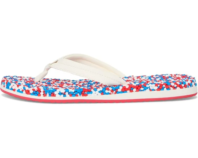 Сланцы Sanuk Bubblecush с быстросохнущим верхом и разноцветной стелькой