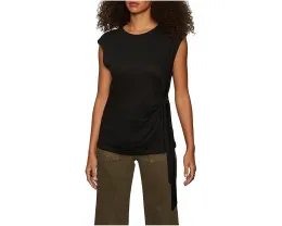 Футболка Sanctuary Side Tie Muscle Tee с завязкой на боку