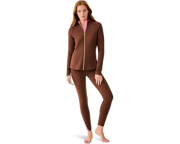 Куртка Justine Full Zip с защитой от солнца UPF 50+ и регланными рукавами Lilly Pulitzer