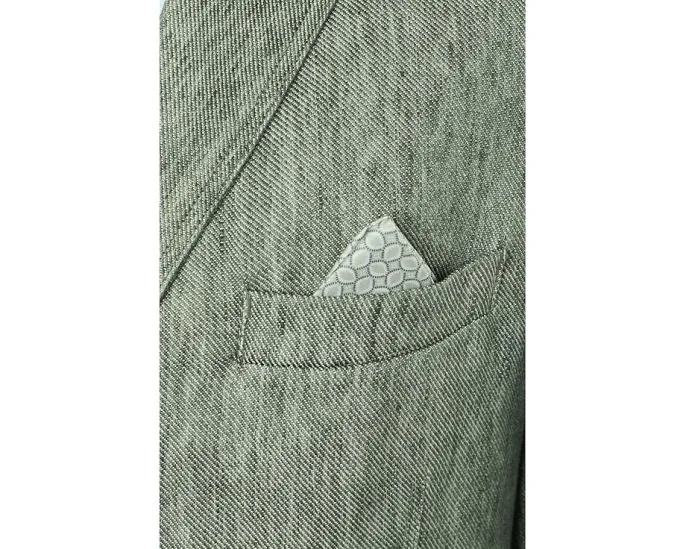 Пиджак Johnston & Murphy Conley из льна и полиэстера с саржевым переплетением