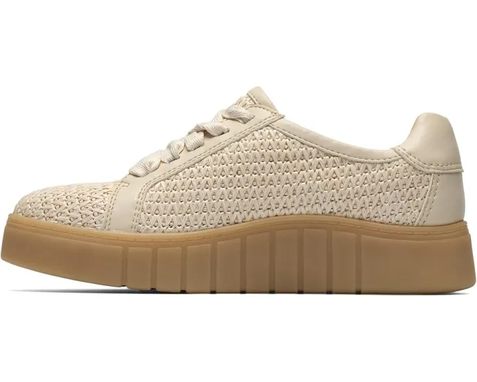 Кроссовки Clarks Mykah Joyfull из текстиля raffia с боковой молнией