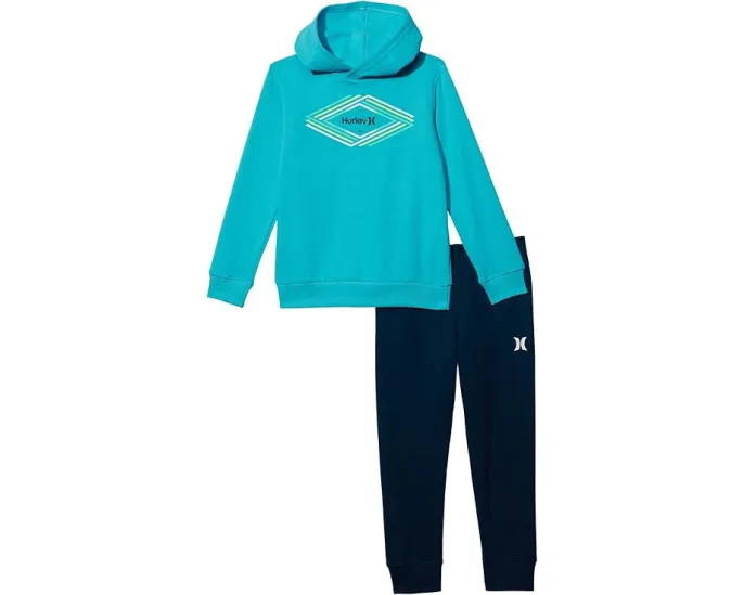 Детский комплект Hurley из флиса с худи и джоггерами