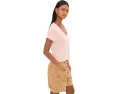 Укороченный топ Take 2 с V-образным вырезом для многослойности Free People We The Free
