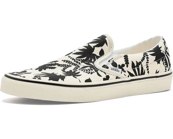 Vans Classic Slip On слипоны с вафельной подошвой и мягким воротником