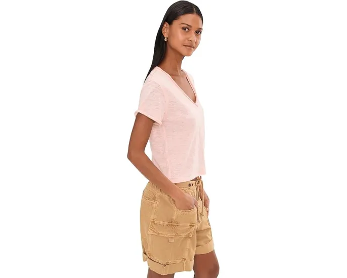 Укороченный топ Take 2 с V-образным вырезом для многослойности Free People We The Free