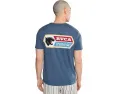 Футболка RVCA Pantero Short Sleeve с принтом и красной строчкой