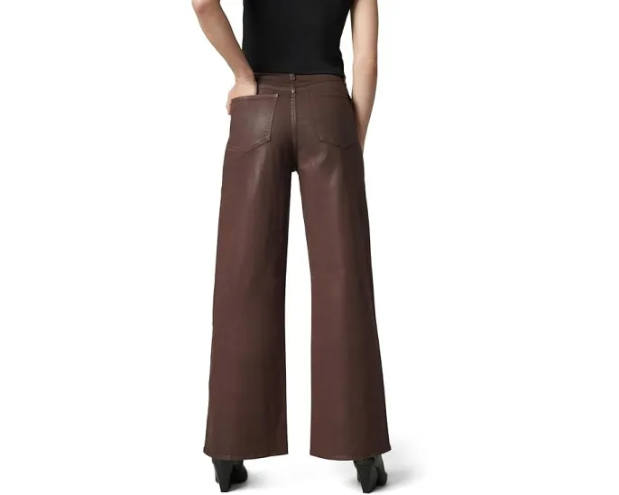 Джинсы Joe's Jeans Petite The Mia Wide Leg Coated с широкой штаниной