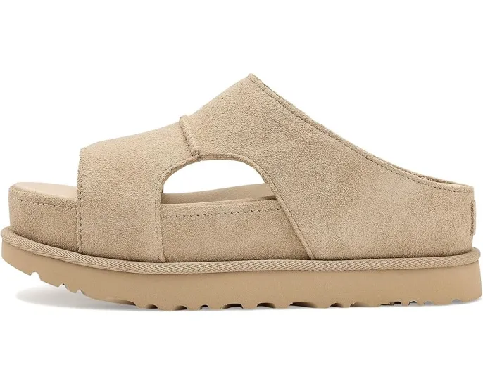 Сандалии UGG Goldenstar Hi Cutout Slide с боковыми вырезами и стелькой из пены