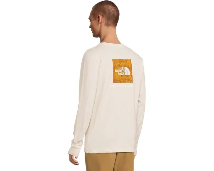 Футболка The North Face Evolution Regenerative Ink Box NSE с длинными рукавами и графическим принтом