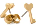 Серьги-гвоздики Kate Spade New York Key Studs с кубическим цирконием и стеклянными цветами